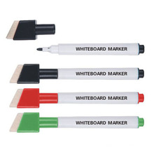 Plastic Whiteboard Marker with Brush